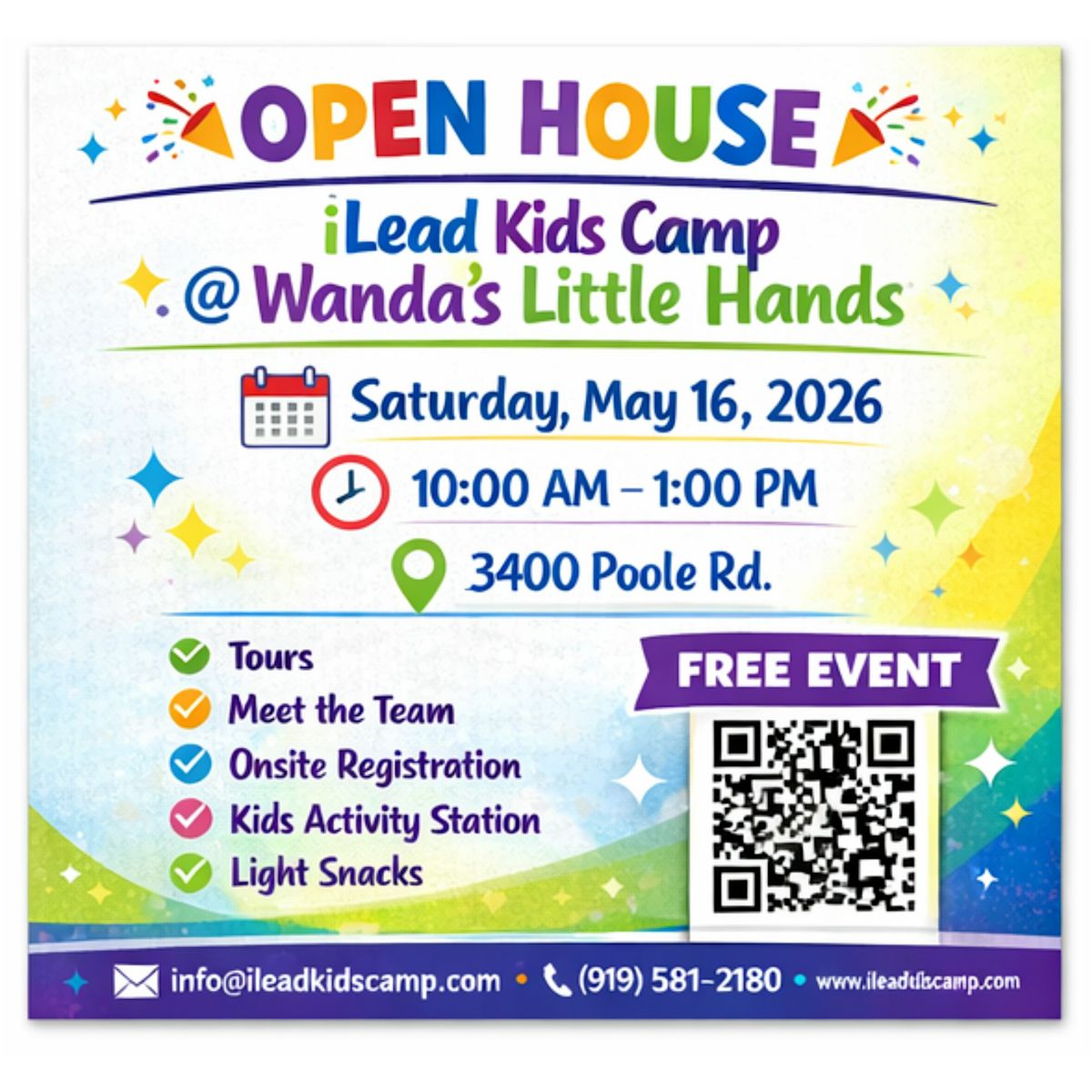 Summer Camp Open House