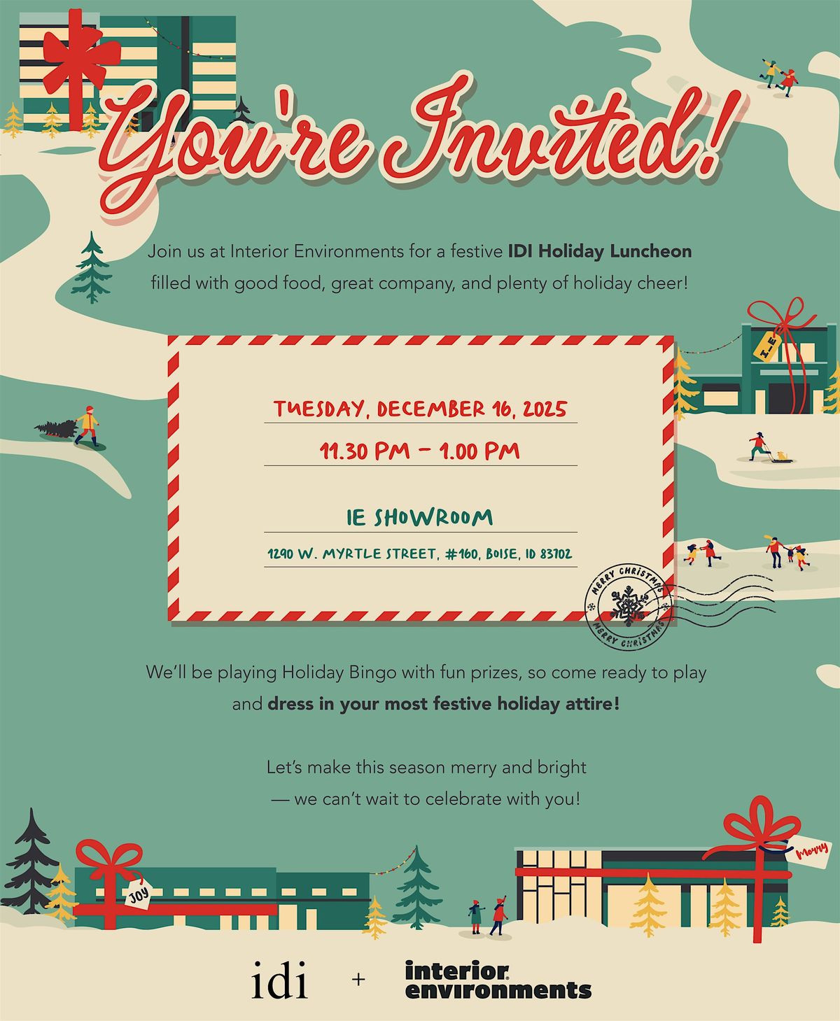 You're Invited to a Festive IDI Luncheon