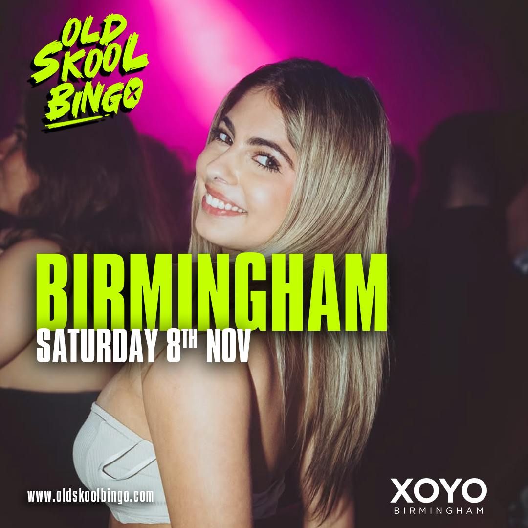 Old Skool Bingo Sat 8th Nov Birmingham