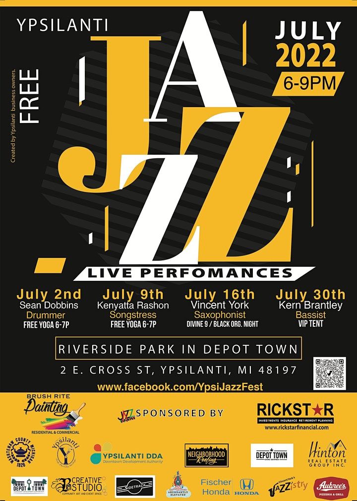 2022 Ypsilanti Jazz Festival at Riverside Park Riverside Park