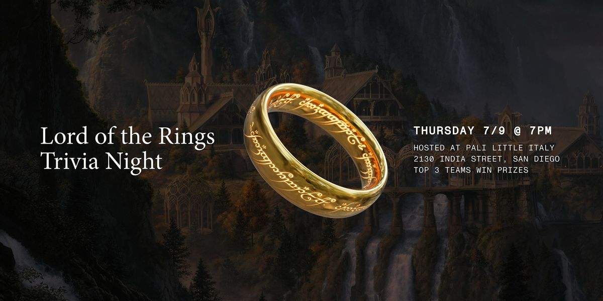 Lord of the Rings Films Twisted Trivia