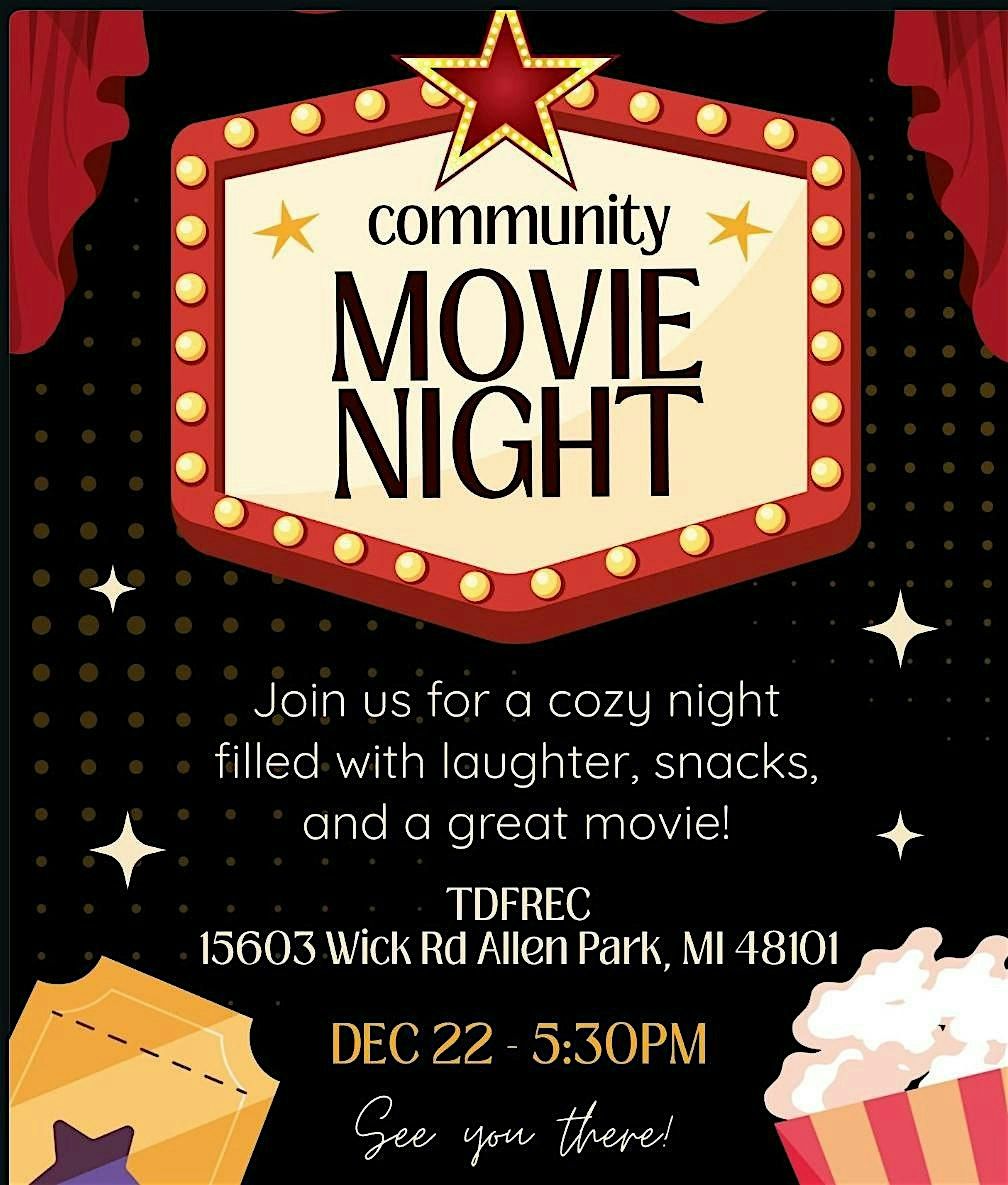 TDFREC Community Movie Night