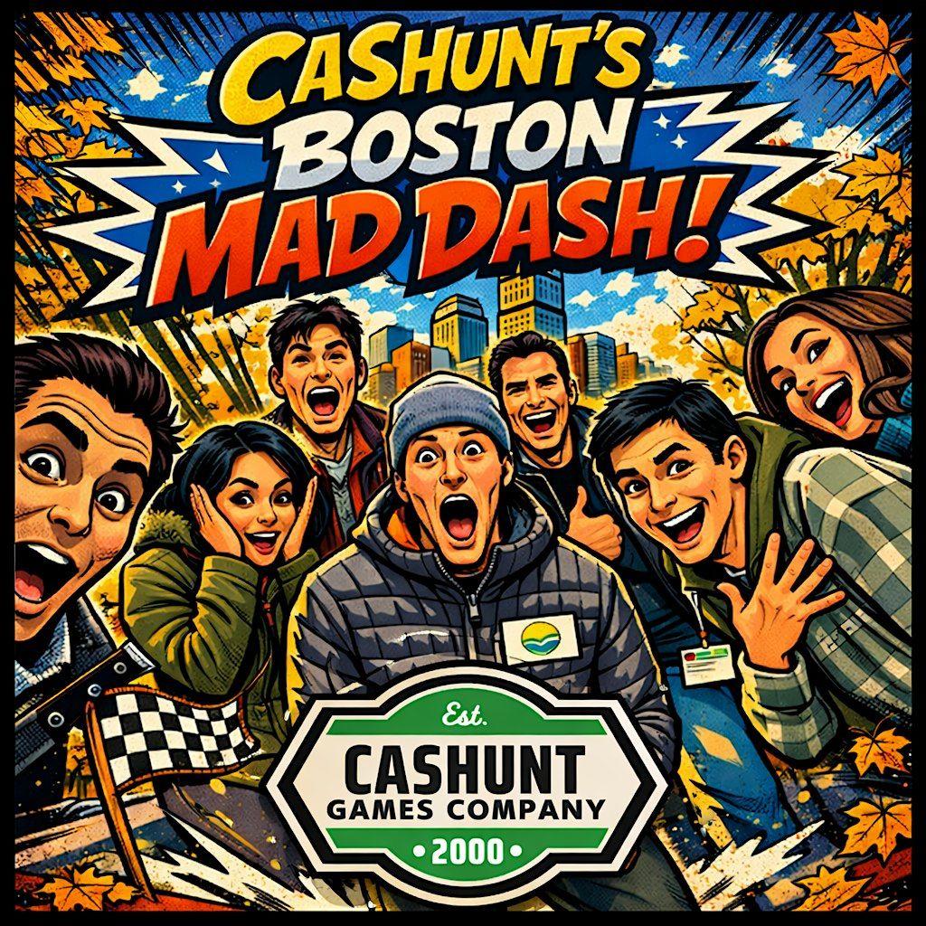 Cashunt's Boston Mad Dash Scavenger Hunt Experience!