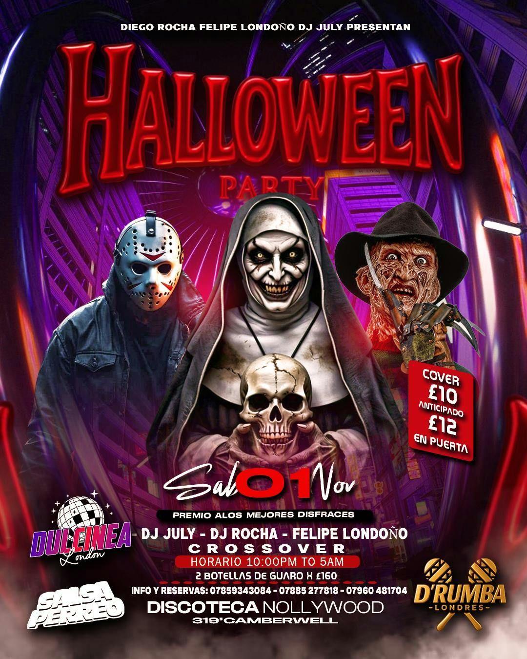 HALLOWEEN LATIN PARTY NOLLYWOOD