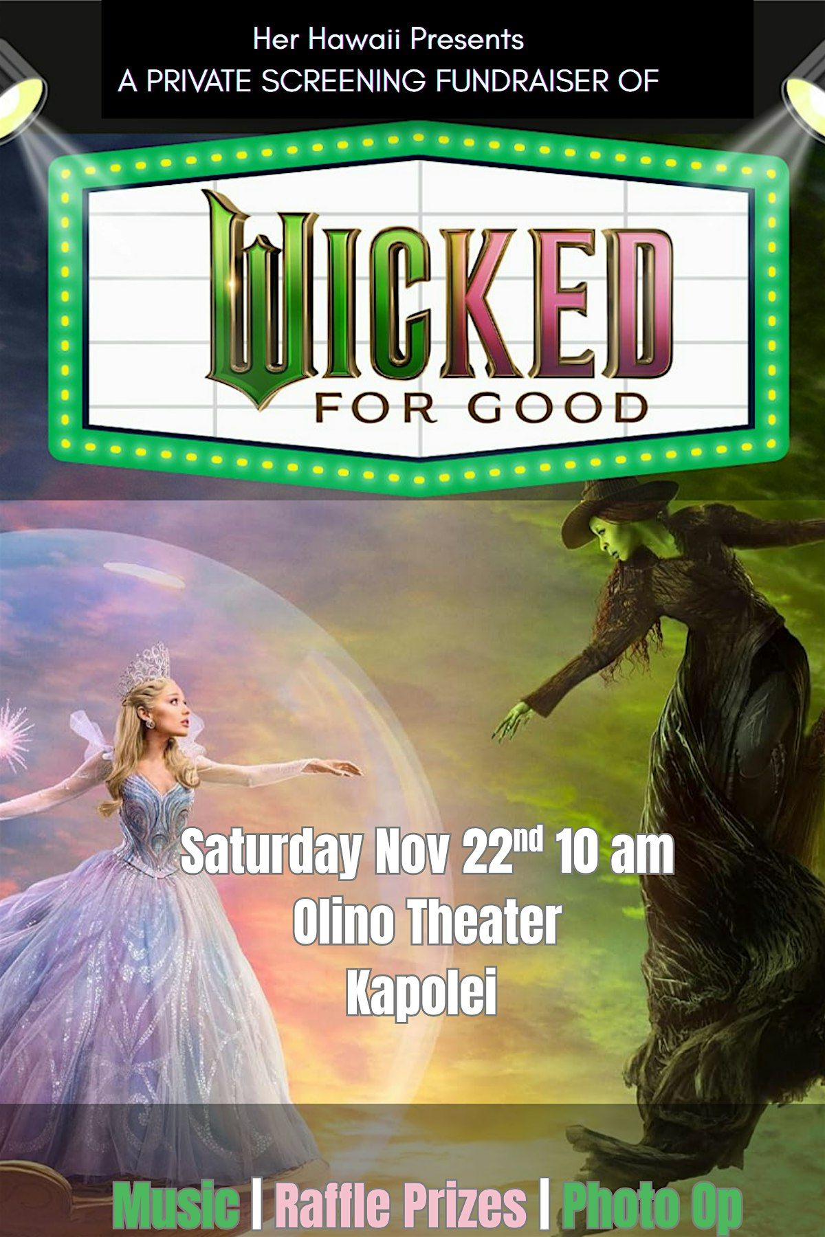 Private Screening: Wicked for Good