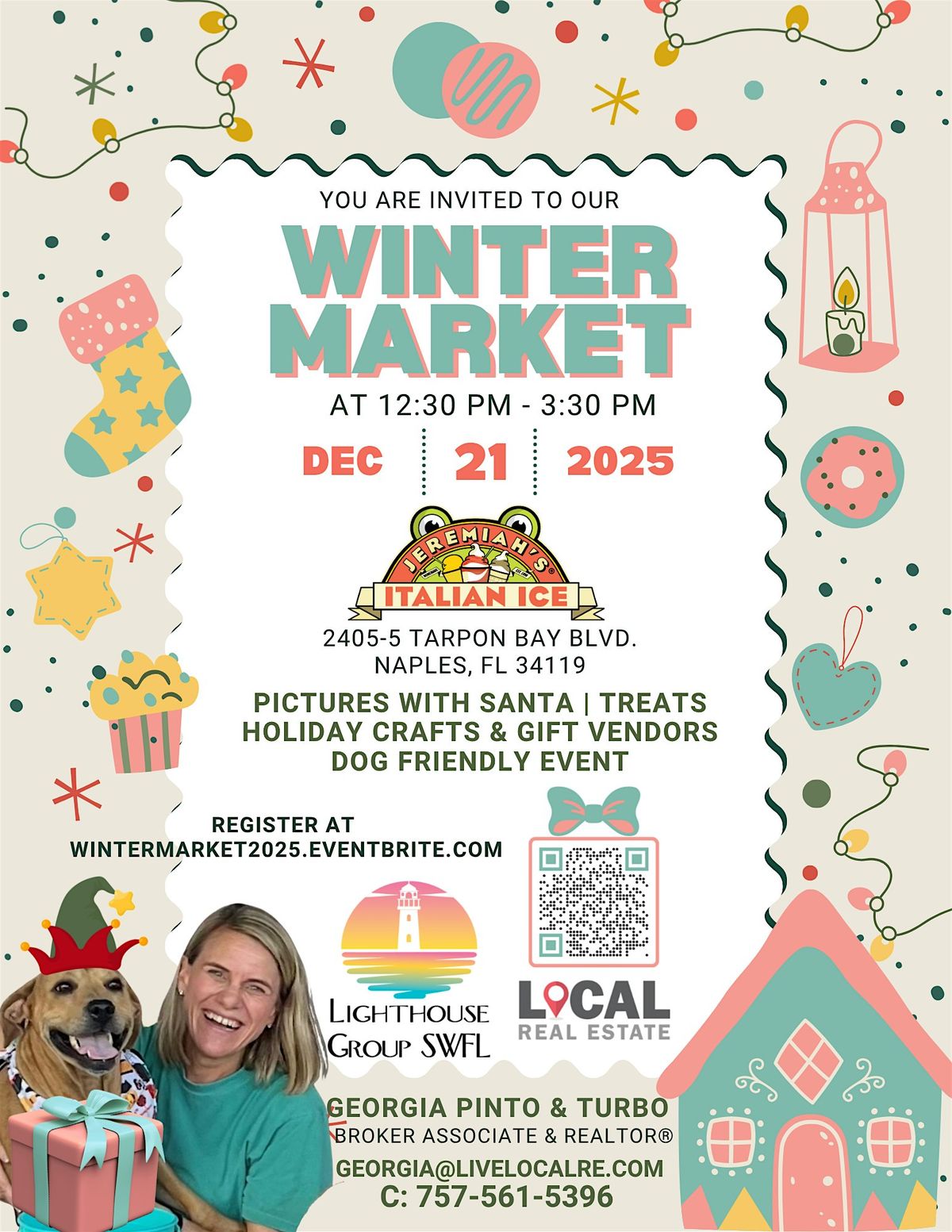 Winter Market - Free Pictures with Santa - Holiday Family Fun