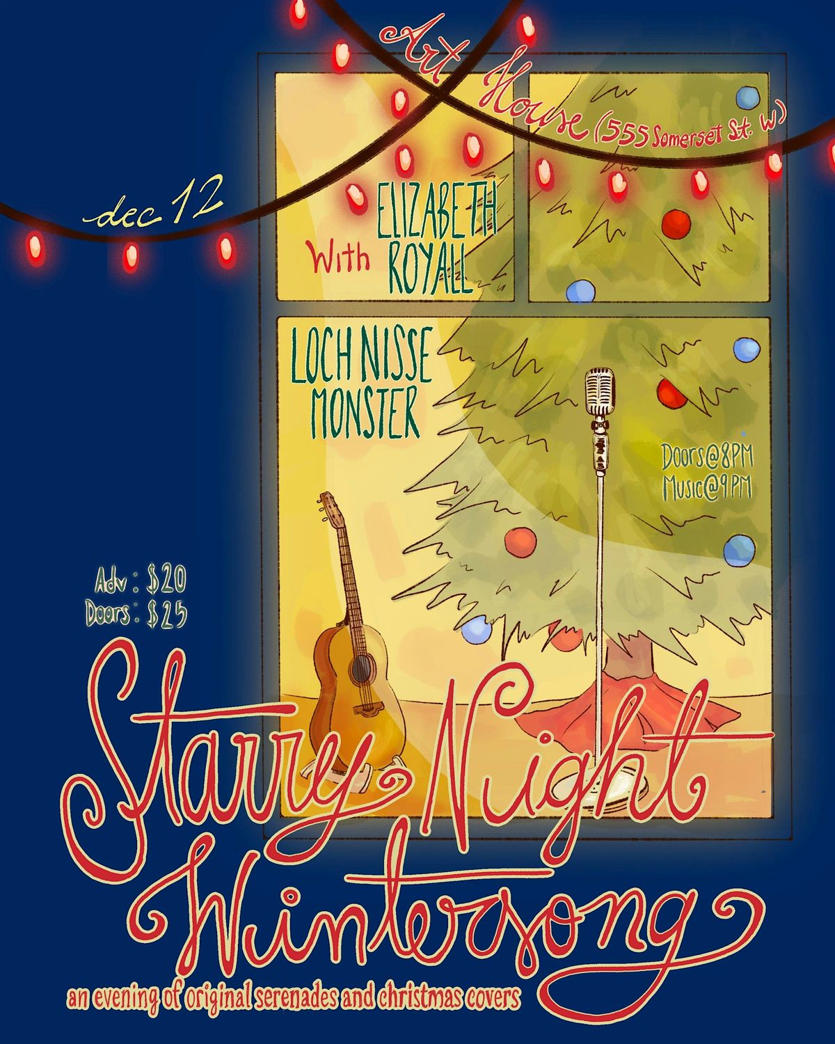 Starry Night Wintersong: with Elizabeth Royall & Loch Nisse Monster