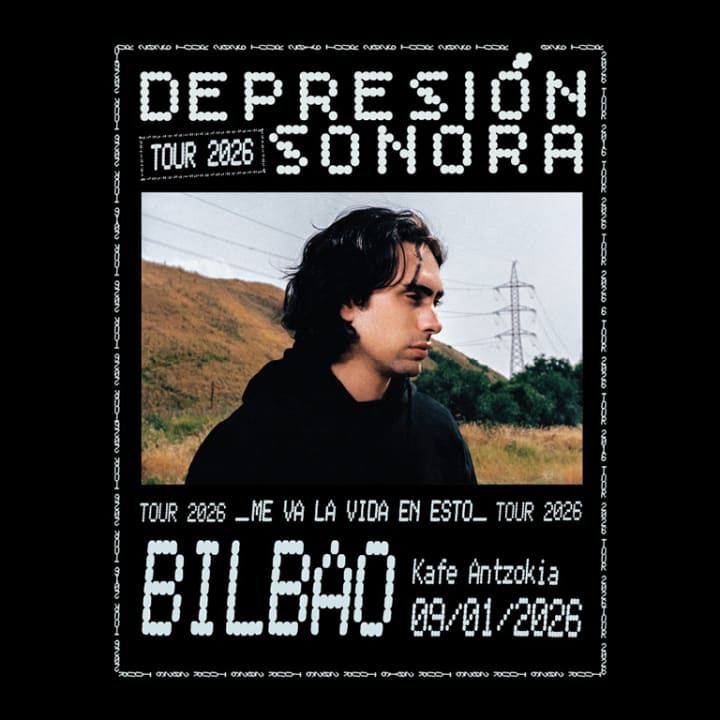 Depresi\u00f3n Sonora en Kafe Antzokia, Bilbao 2026 in Bilbao