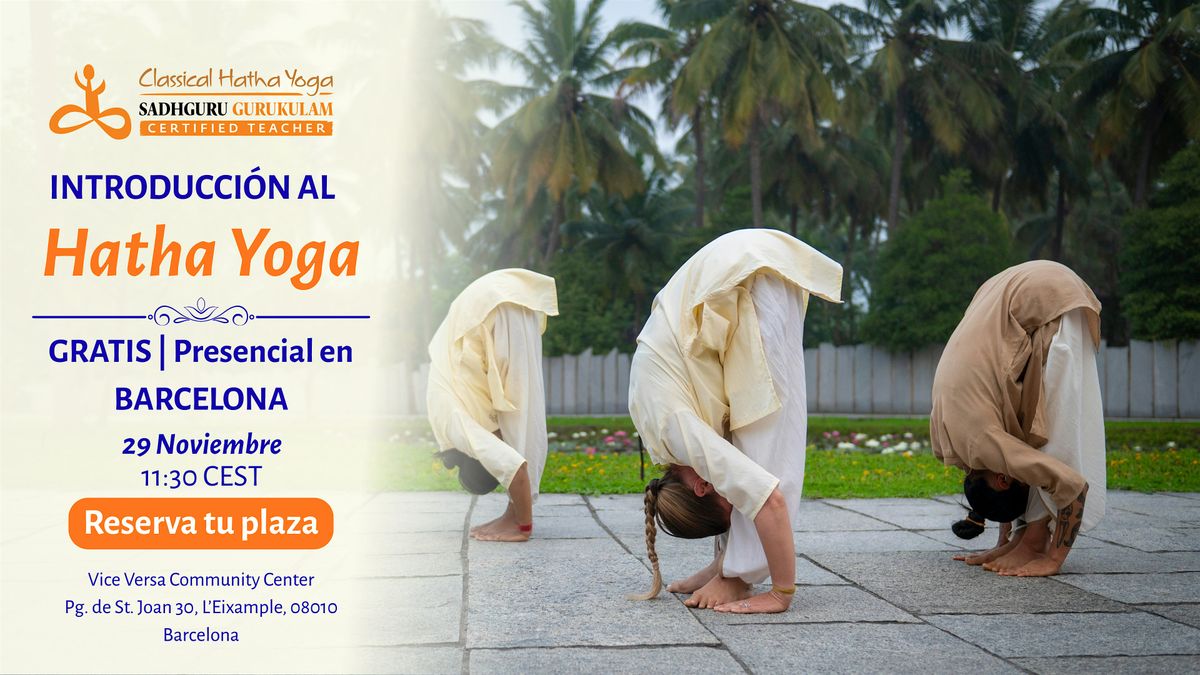 Introducci\u00f3n al Hatha Yoga - Arc de Triomf