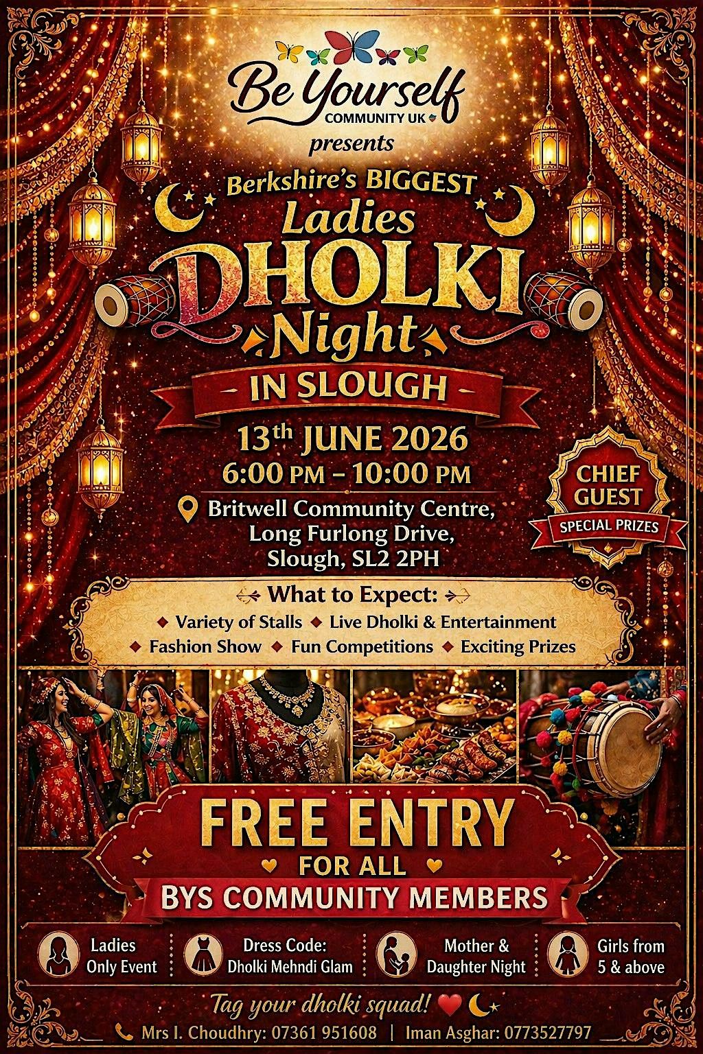 Ladies Dholki Night In Slough
