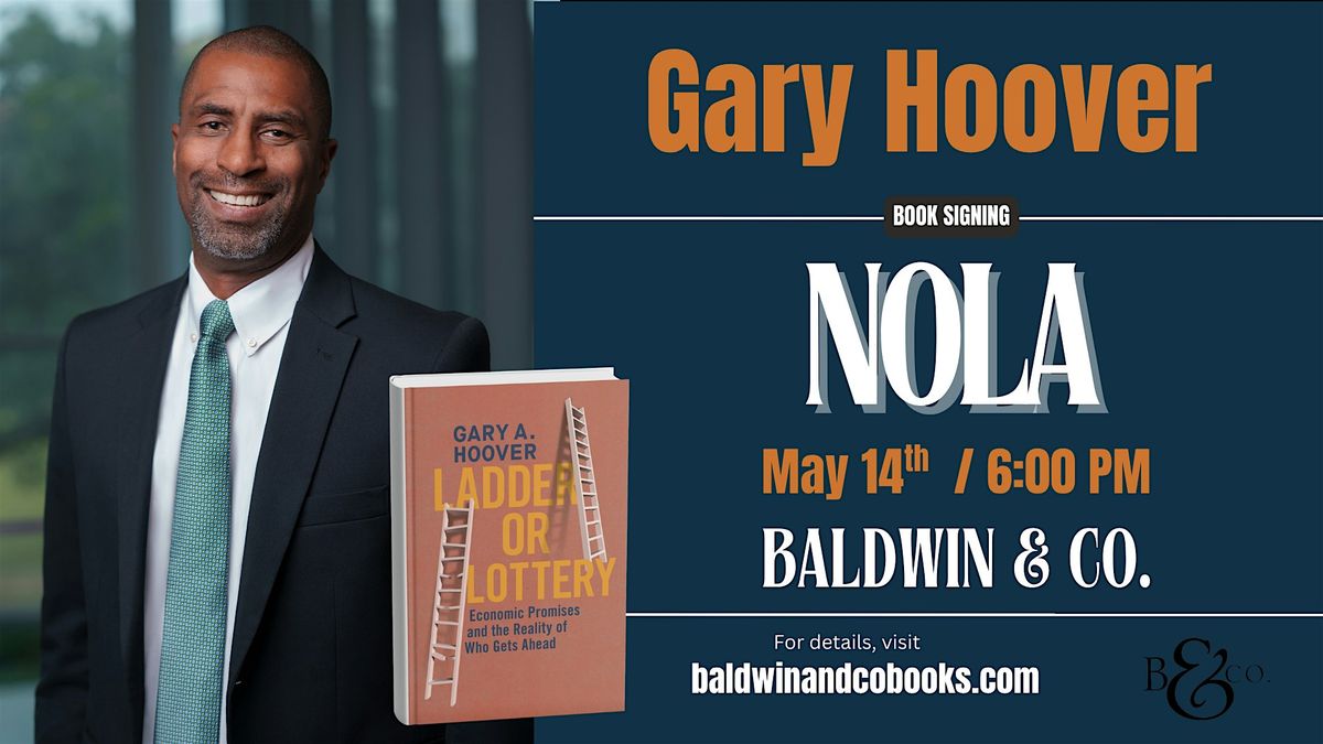 Gary Hoover Author Talk and Book Signing