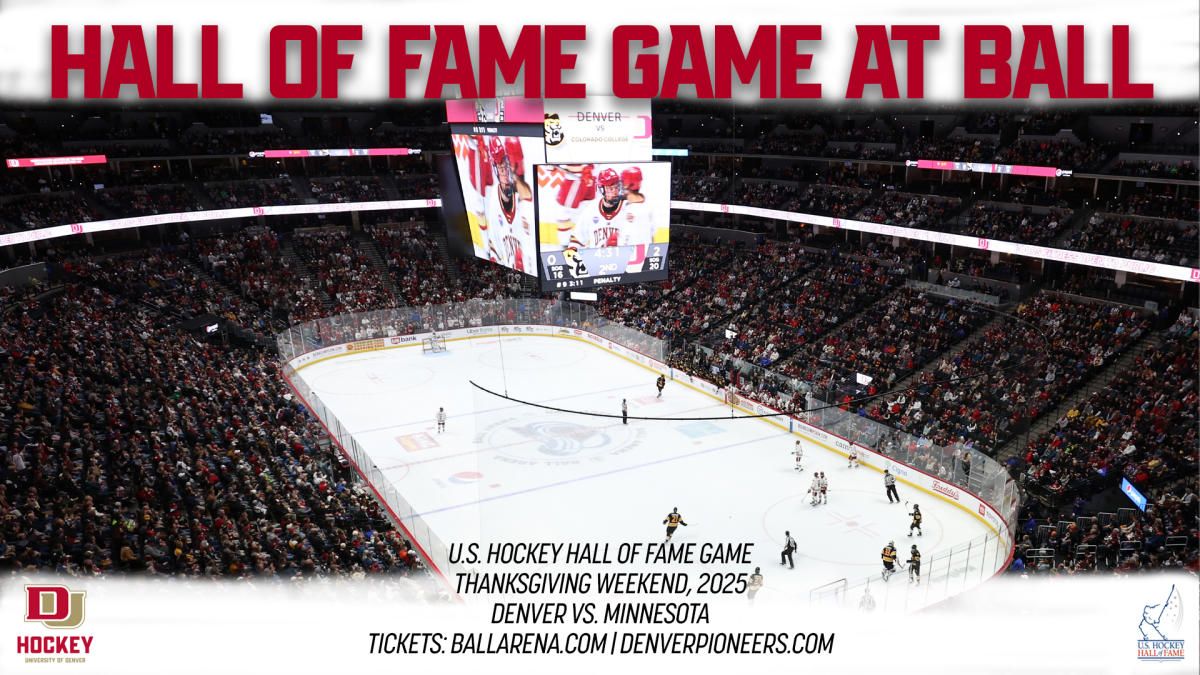 U.S. Hockey Hall of Fame Game: Denver vs. Minnesota