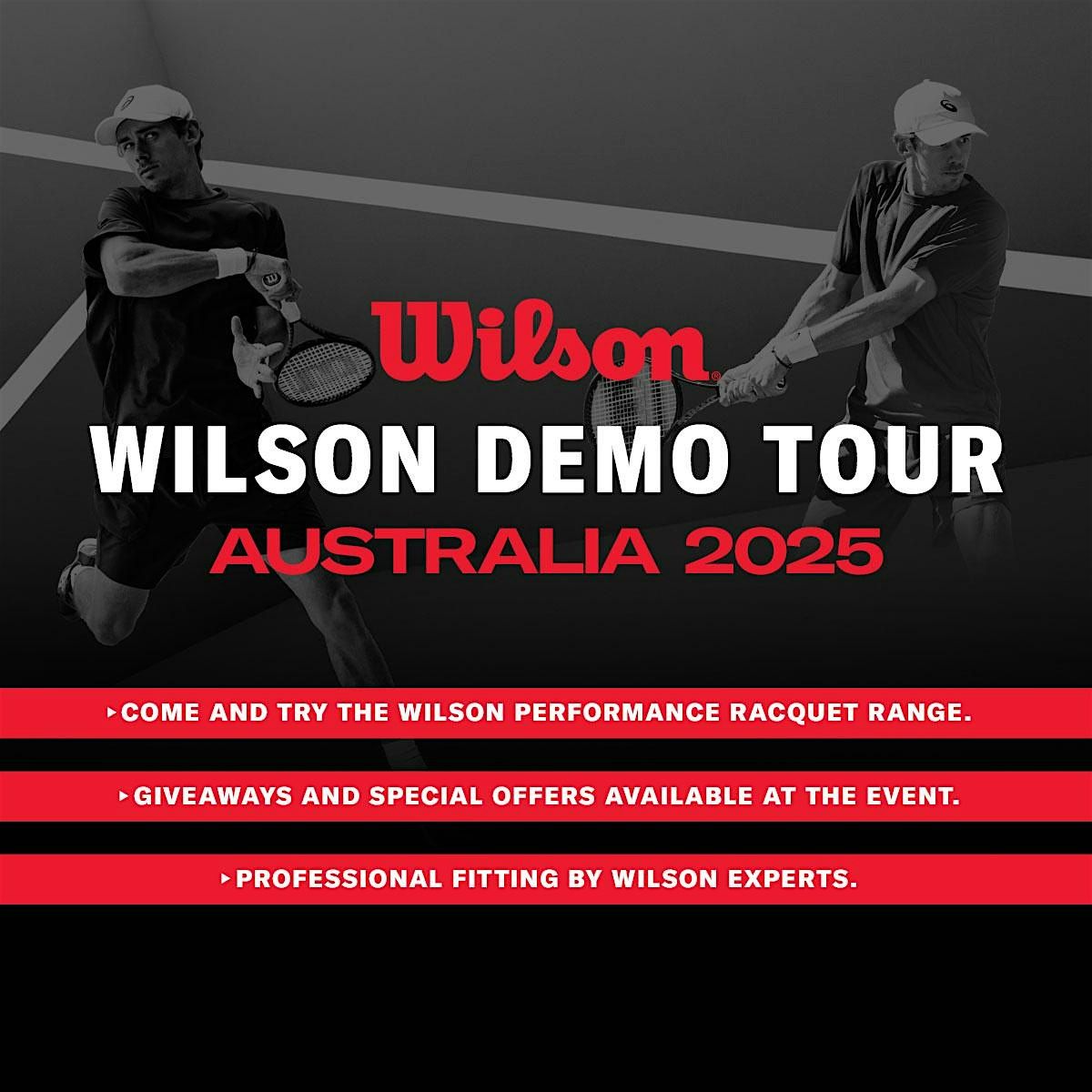Wilson  Demo Tour Event