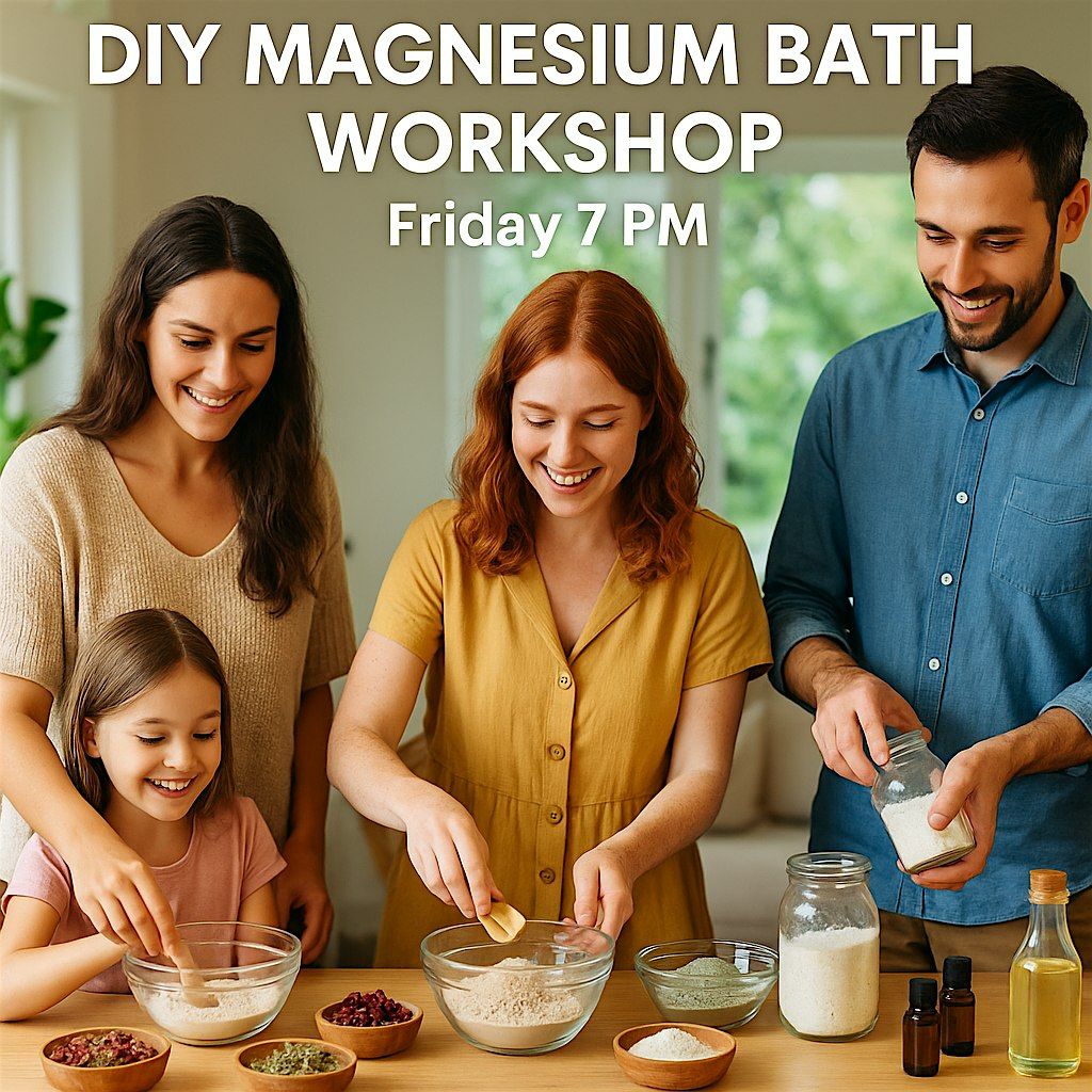 Make a Magnesium Chloride bath workshop