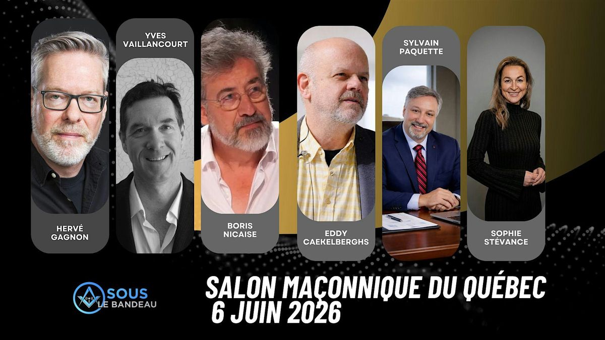 Salon Ma\u00e7onnique du Qu\u00e9bec - 2026