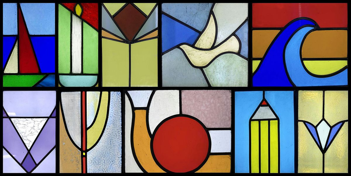 Stained Glass Panel in One Day, for Complete Beginners. 6th June 2026