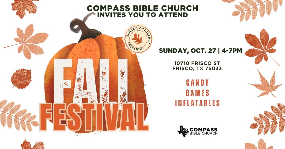 Fall Festival 2024 10710 Frisco St, Frisco, TX, United States, Texas