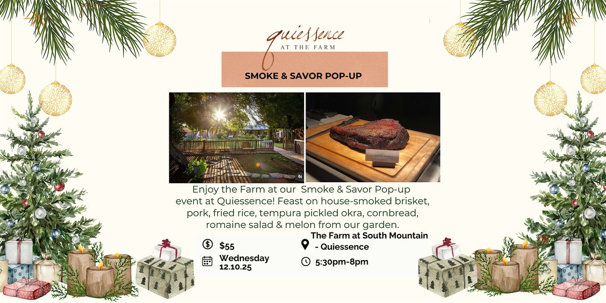 Smoke & Savor Pop-Up