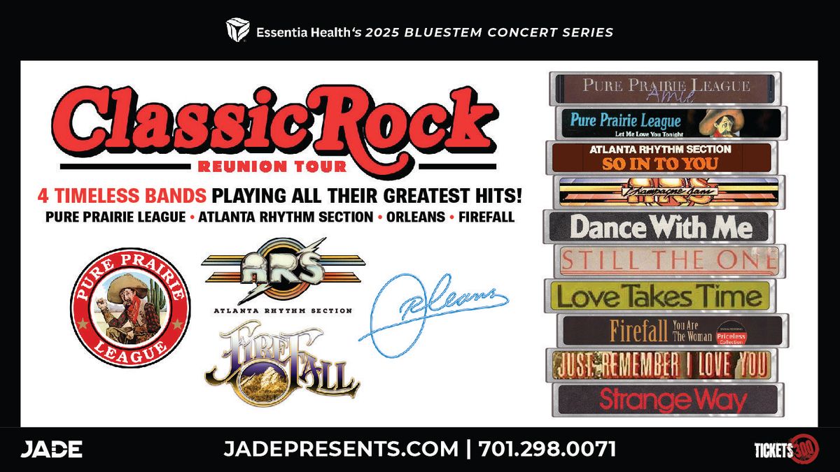 Classic Rock Reunion at Bluestem Center for the Arts