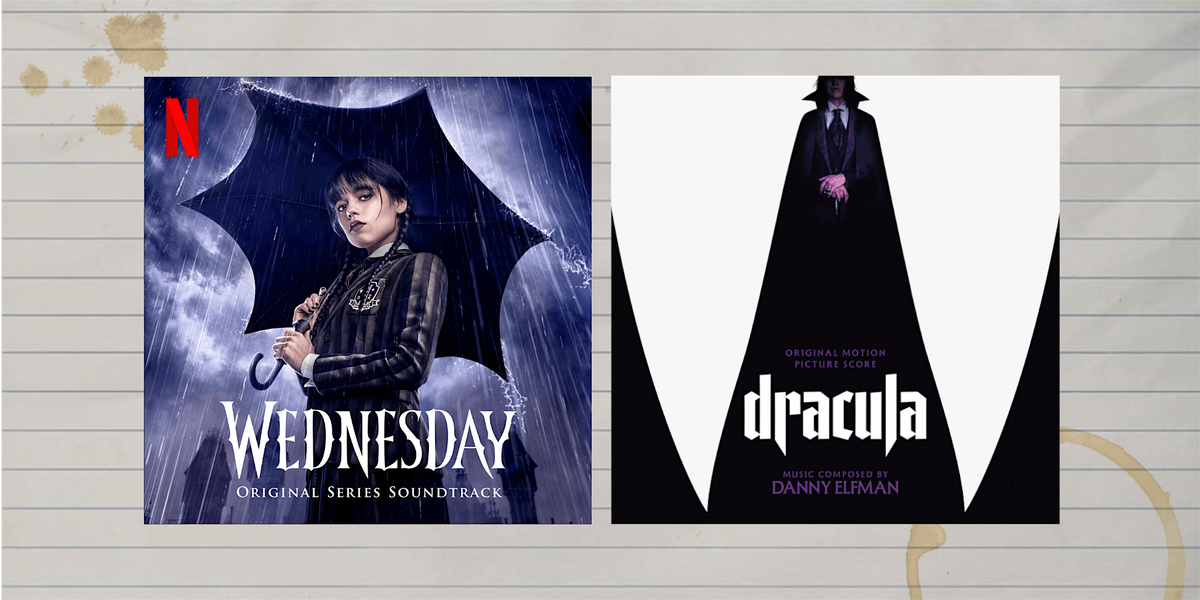 Writing to music from... Wednesday + Dracula