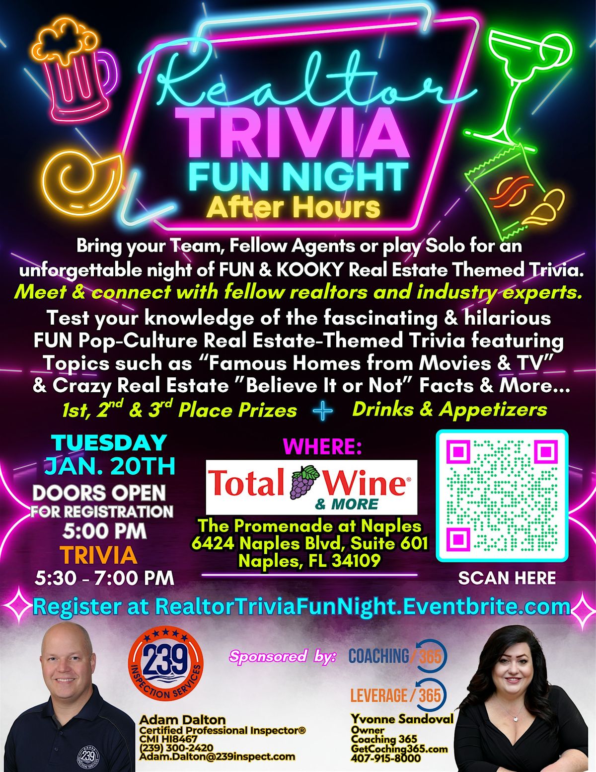 Realtor FUN Night:  Pop-Culture Trivia