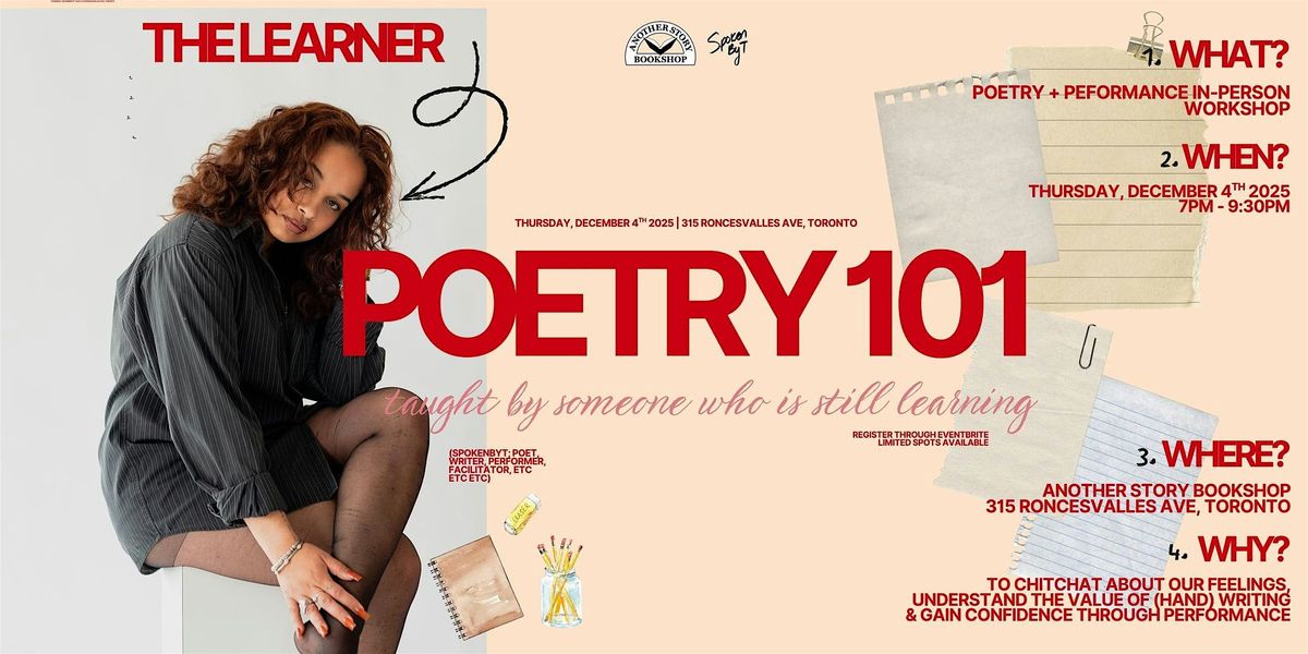 Poetry 101 with SpokenbyT