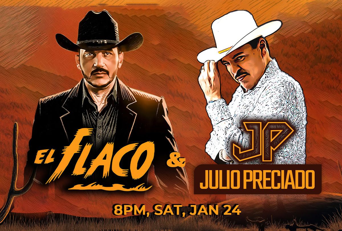 Luis Angel El Flaco y Julio Preciado at Bob Hope Theatre - CA