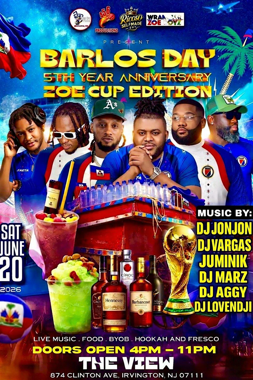 BARLOS DAY 5TH YEAR ANNIVERSARY " ZOE CUP EDITION"