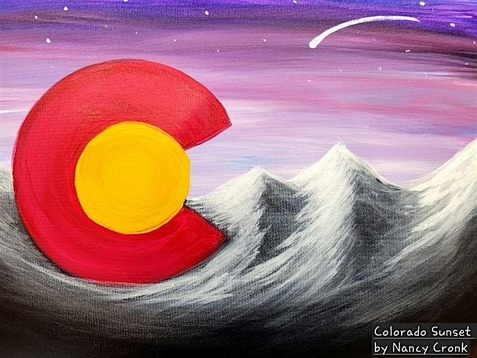 Colorful Colorado Sunset  Friday  Feb. 27th  6:30 pm  $40