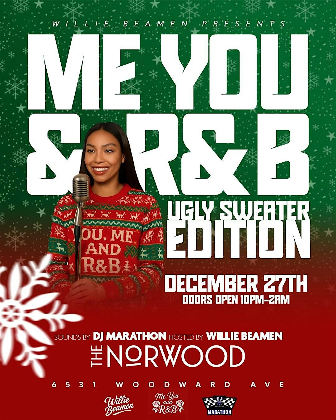 Me, You and R&B Ugly Sweater Holiday Edition