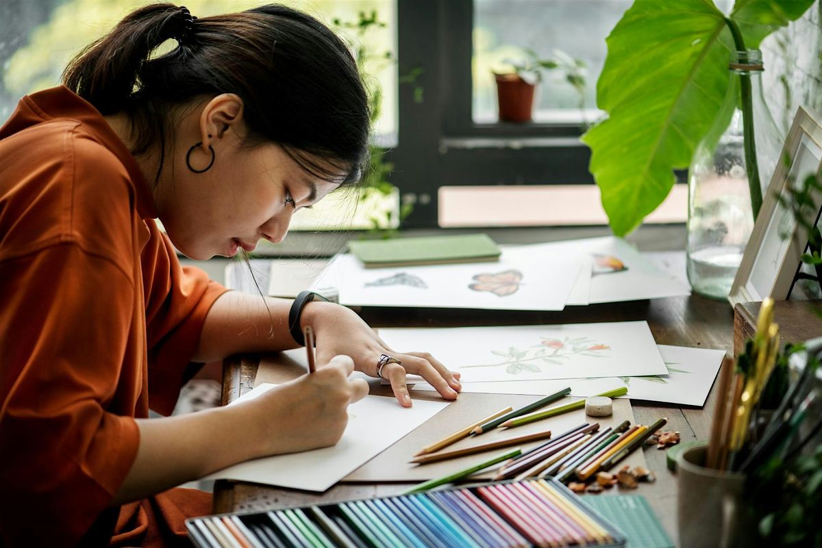 Mindful Creative: Drawing at Treehaus Studio, Osceola on 25th April, 2026