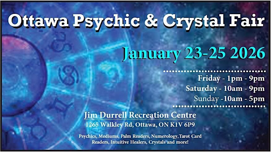 Ottawa East Psychic & Crystal fair