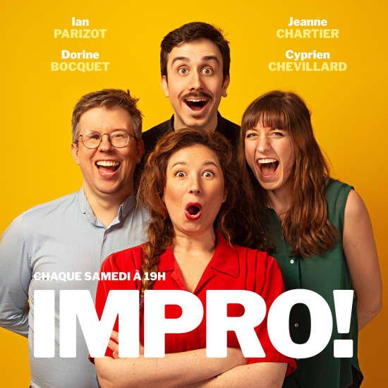 IMPRO! au Th\u00e9\u00e2tre de Nesle : un spectacle totalement bluffant !