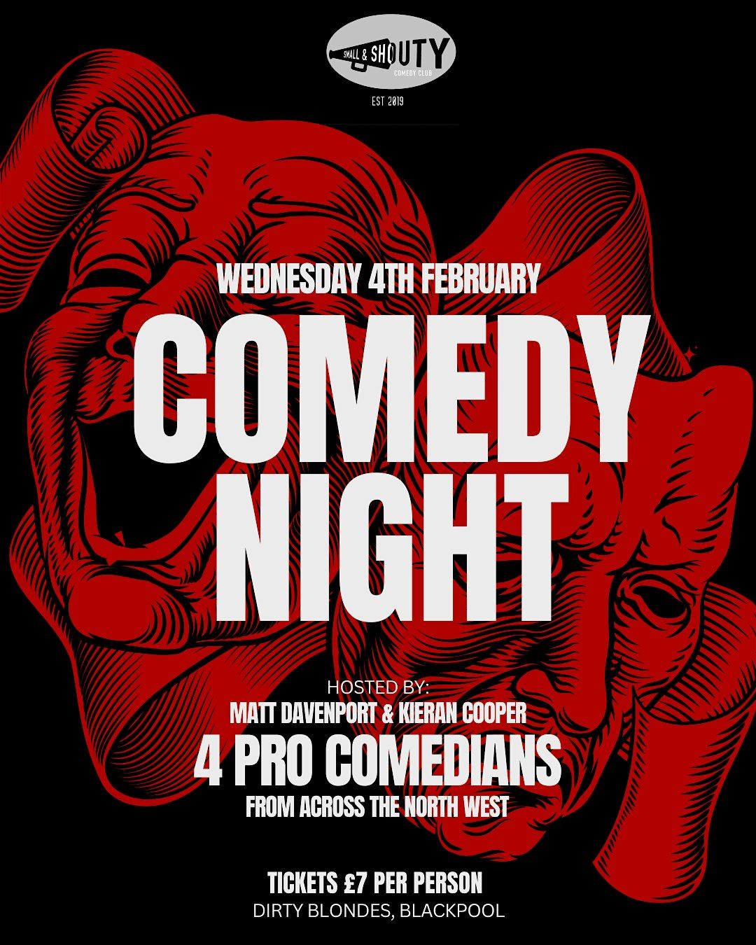 Small and Shouty Comedy Night