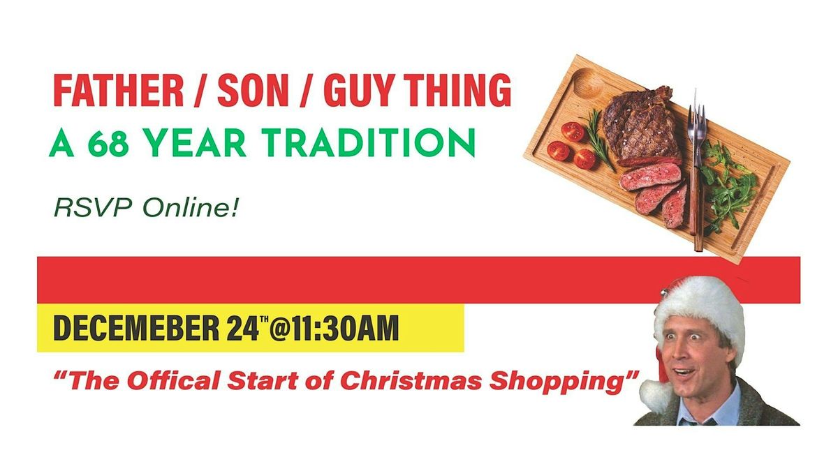 68th Annual Father \/ Son \/ Guy Thing