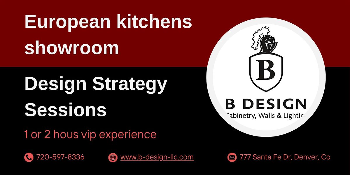 Modern European Kitchen consultation sessions @ Denver Art District