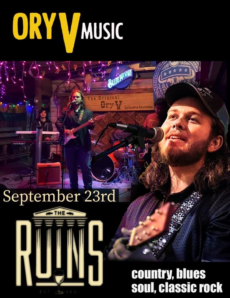 Ory Veillon at The Ruins! | The Ruins, Lafayette, LA | September 23, 2022