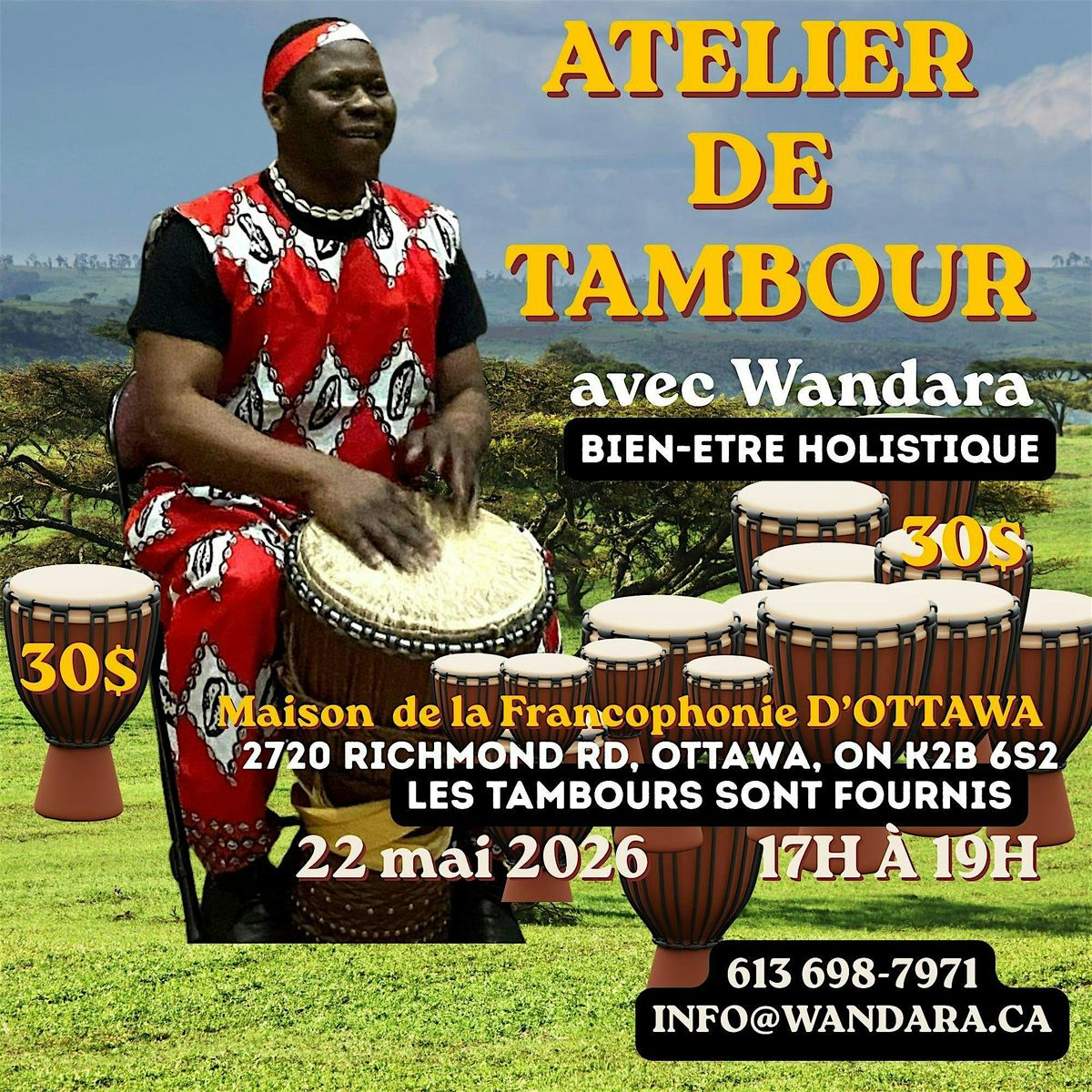 ATELIER DE TAMBOUR ET BIEN - ETRE HOLISTIQUE