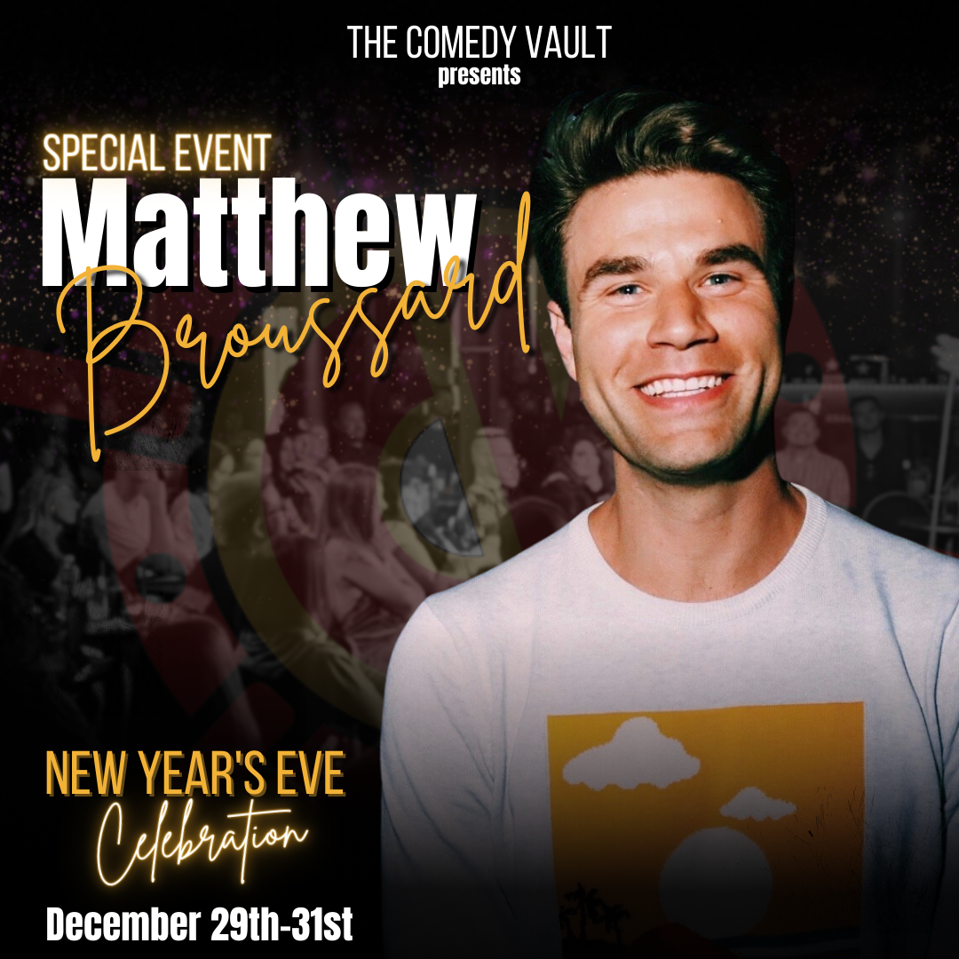 Matthew Broussard at Hyenas Comedy Club