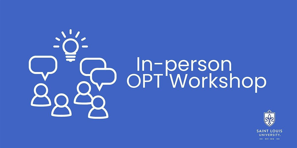 OPT Workshop for Fall 2025 Graduates