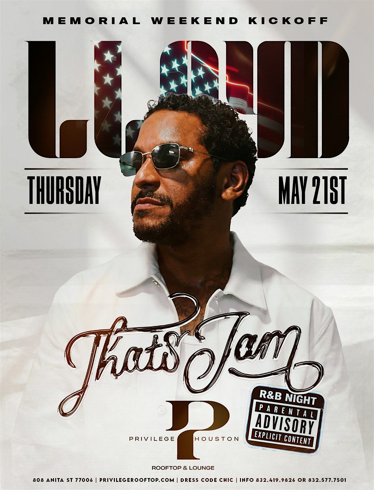 Memorial Weekend Kickoff: That\u2019s My Jam R&B Night ft. Lloyd | Privilege