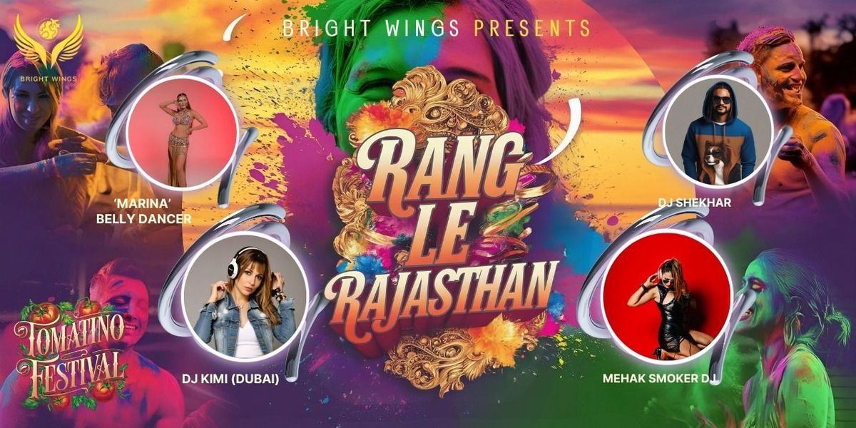 Rang Le Rajasthan 2025 at Celebration Paradise: Jaipur on 14th March, 2025