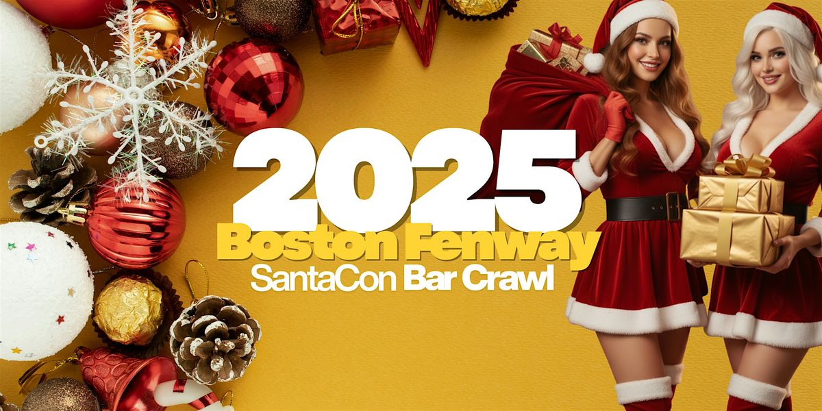 2025 Boston Fenway SantaCon Bar Crawl