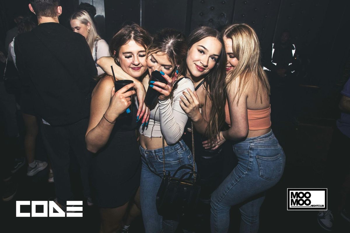 CODE Friday 20th February At MooMoo!