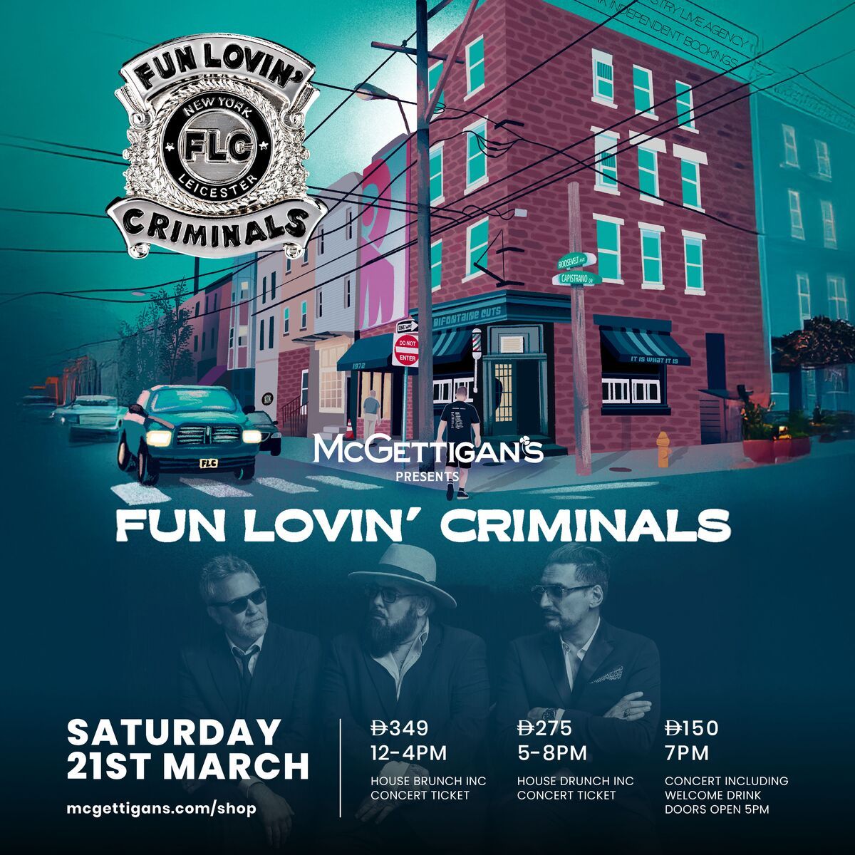 Fun Lovin' Criminals at University of Wolverhampton at The Civic Hall