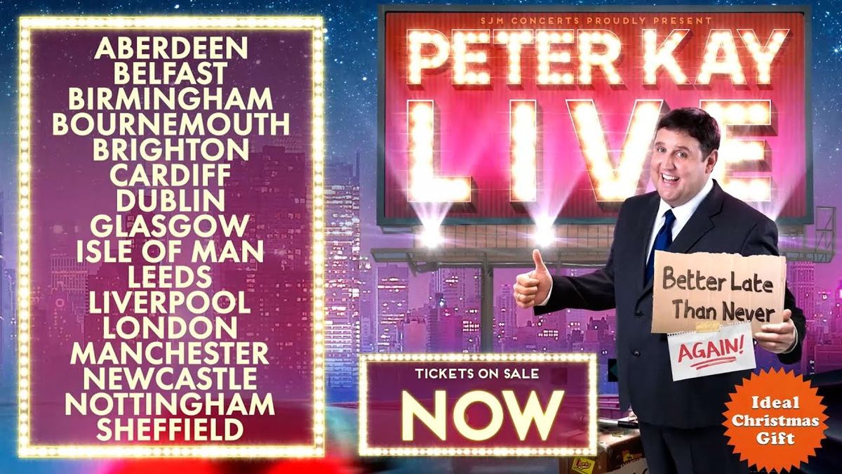Peter Kay Cardiff Tickets