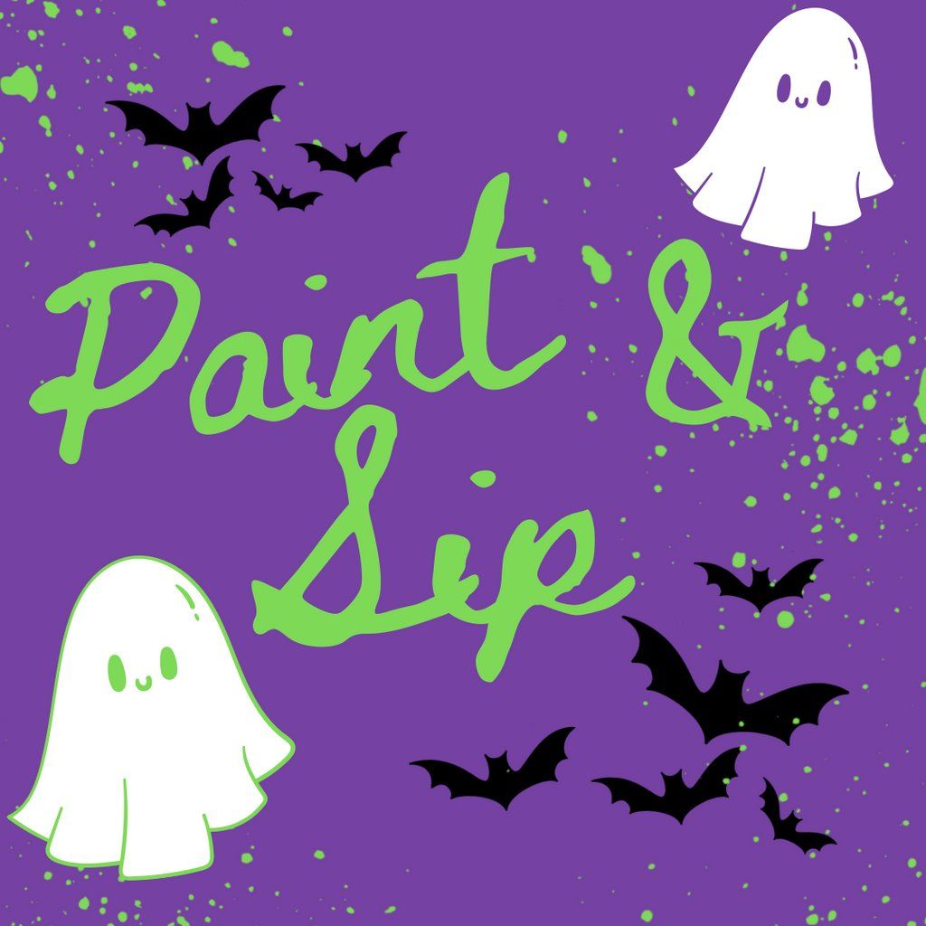 Paint and Sip Halloween special!