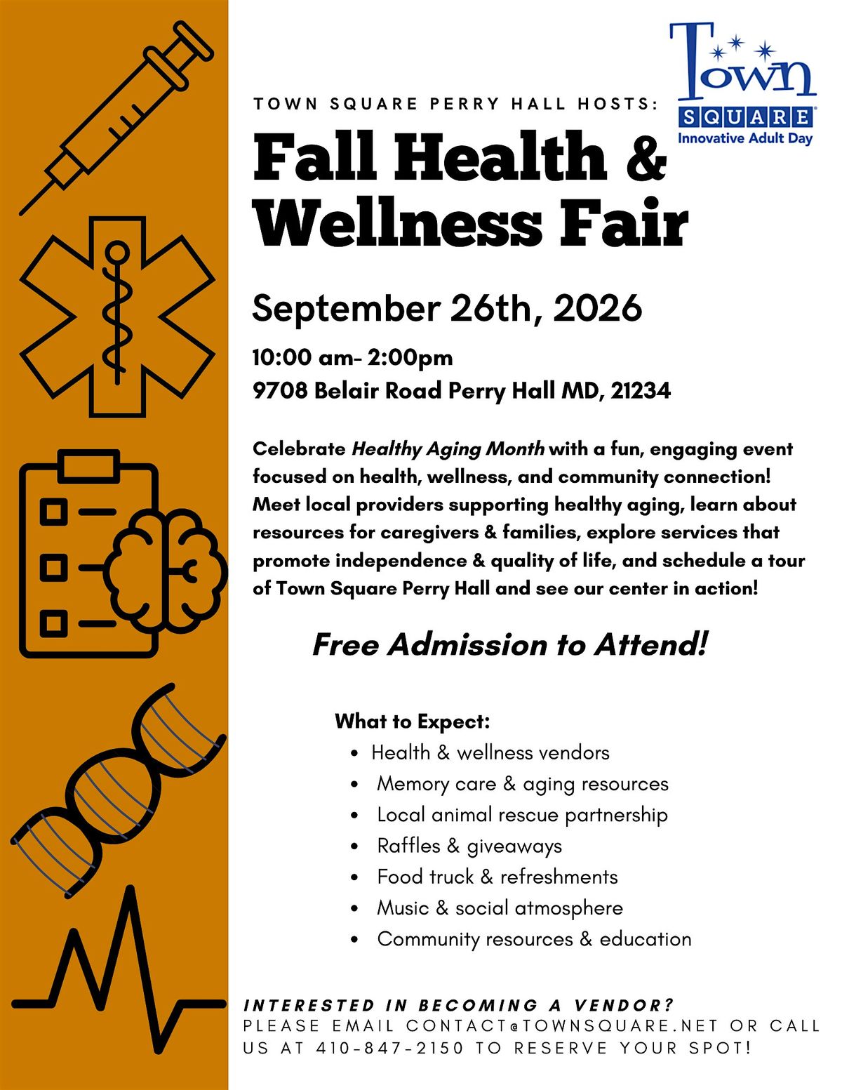 Health & Wellness Fair Fall 2026
