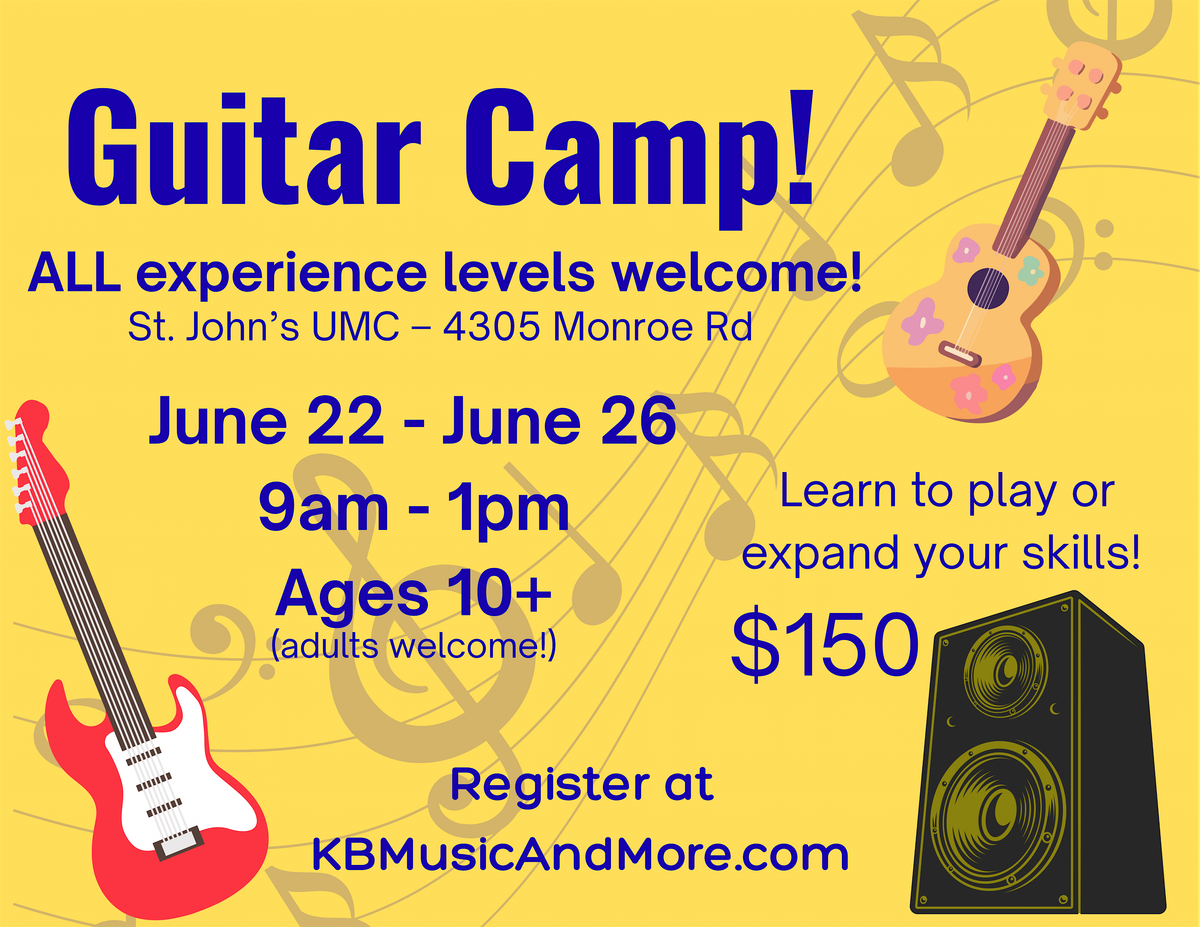 Guitar Camp! (Oakhurst)
