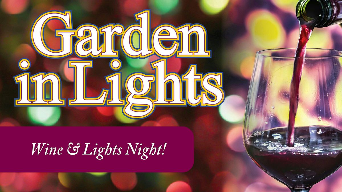 Wine & Lights Night @ Annmarie Garden In Lights
